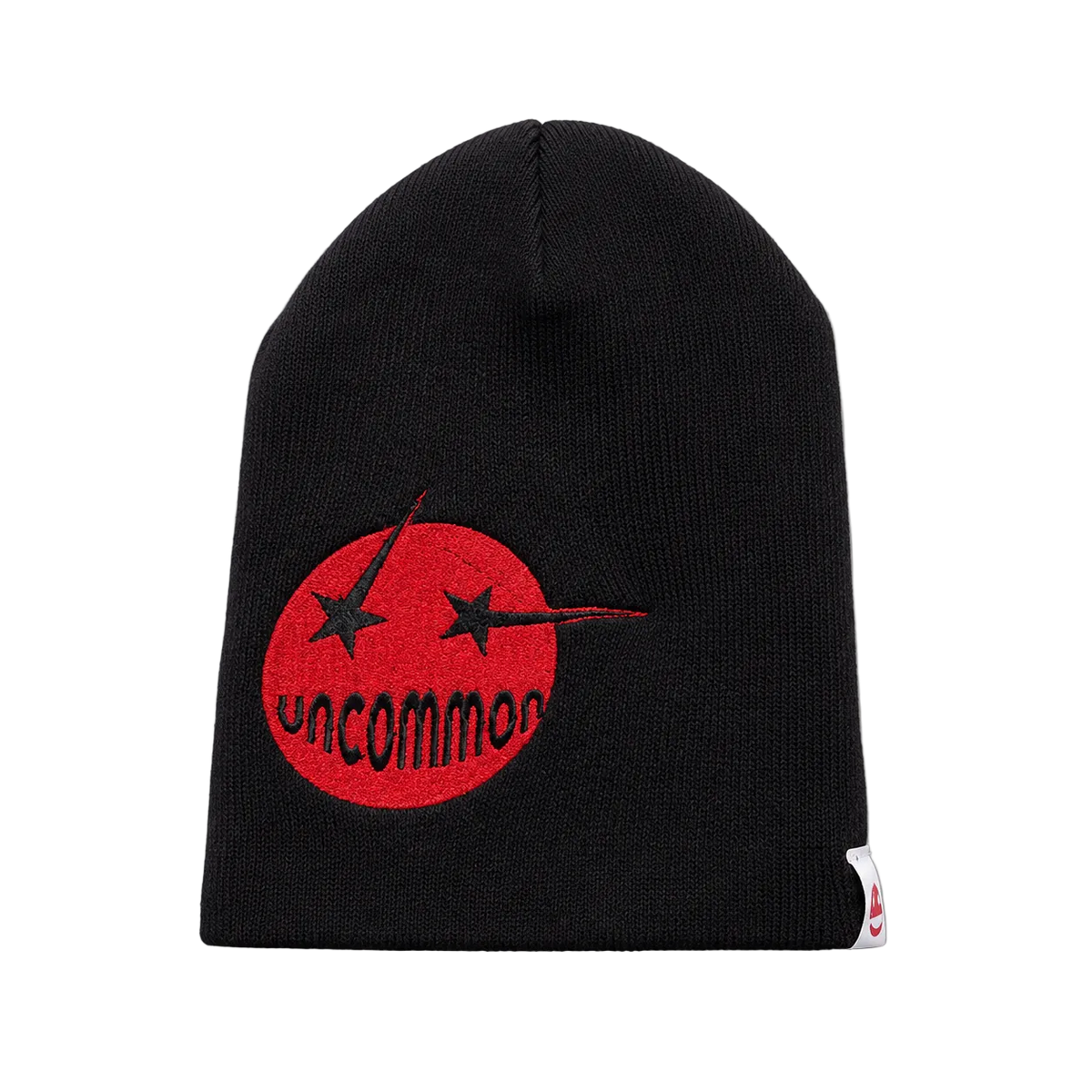 LIL KAZE SKULL BEANIE (BLACK & RED)
