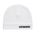 UNCOMMON SKULL CAP - WHITE & BLACK