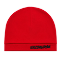 UNCOMMON SKULL CAP - RED & BLACK