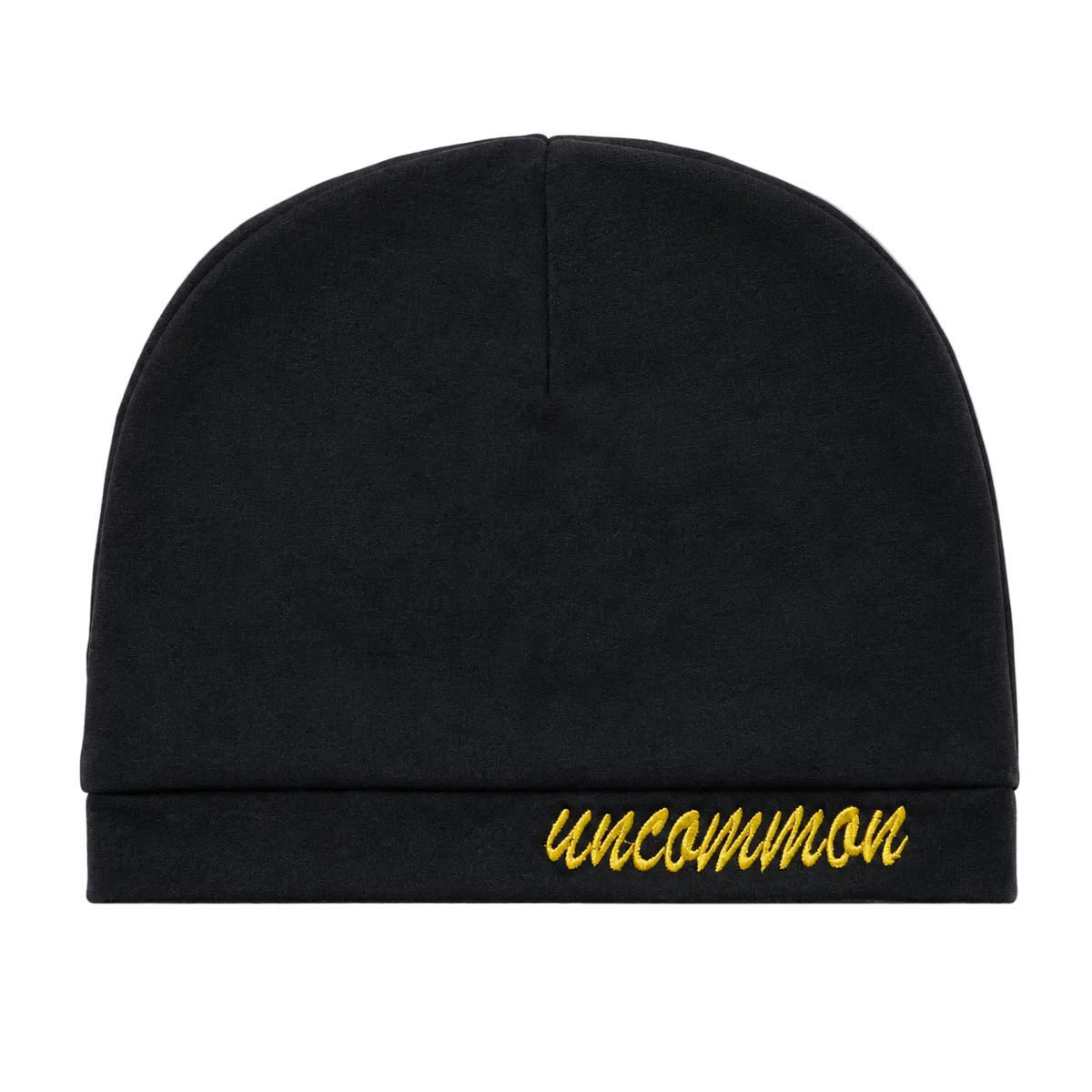UNCOMMON SKULL CAP - BLACK & YELLOW