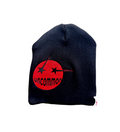 LIL KAZE SKULL BEANIE (BLACK & RED)