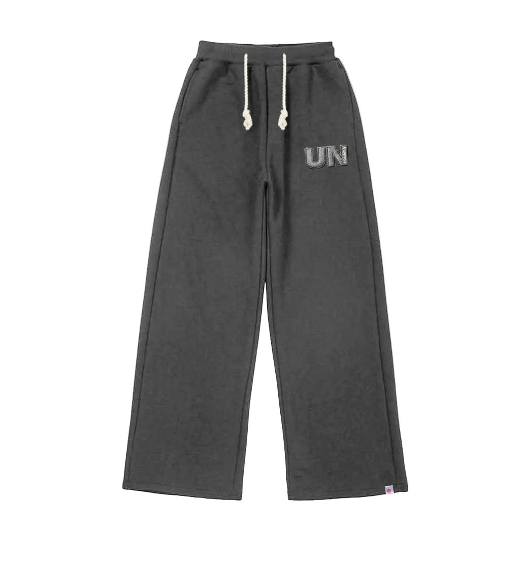 3D UN SWEATPANTS (CHARCOAL GREY)