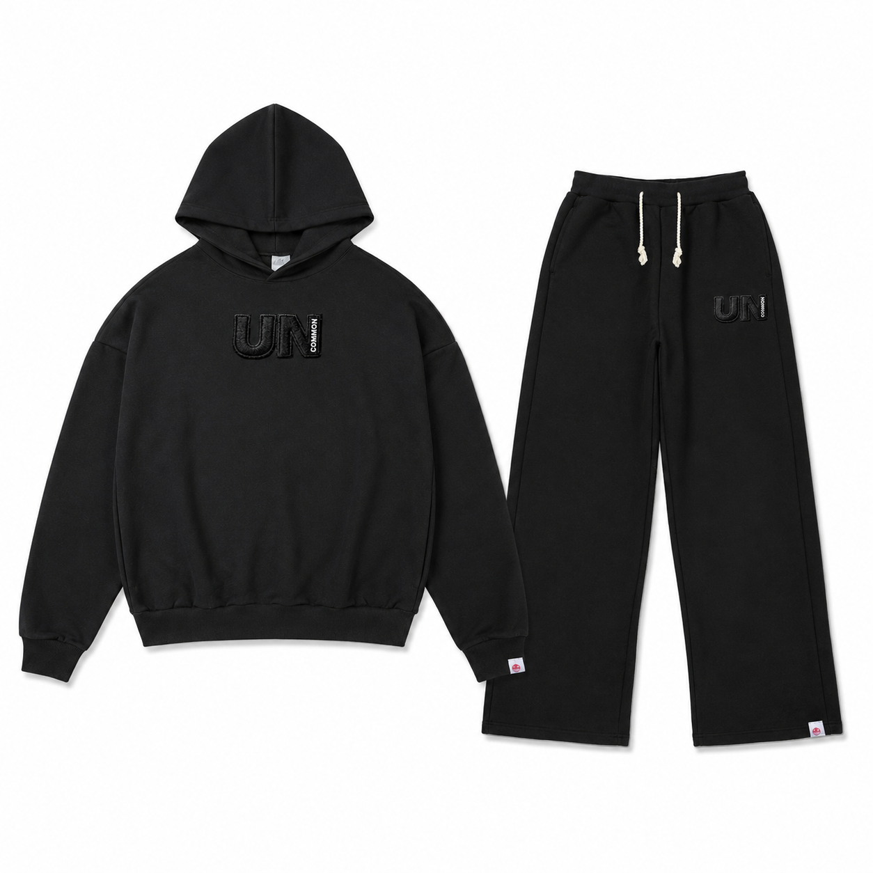 3D UN TRACKSUIT SET (BLACK)